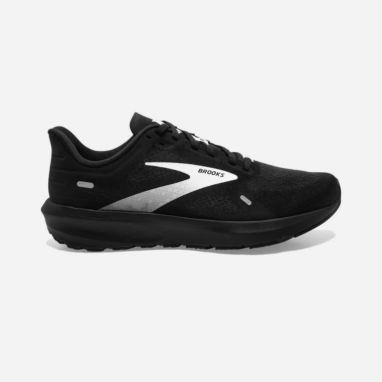 Ténis Brooks Launch 9 Lightweight Cushioned Sapatilhas De Corrida Para Estrada Homem Pretas/Branco (